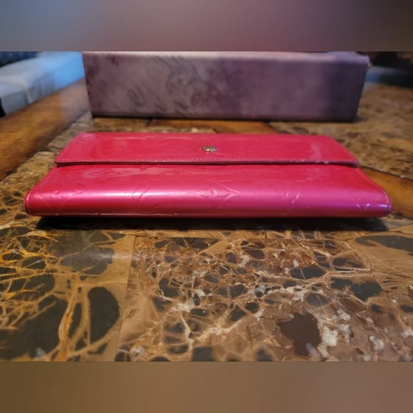 LOUIS VUITTON VERNIS Long continental wallet - Picture 6 of 9